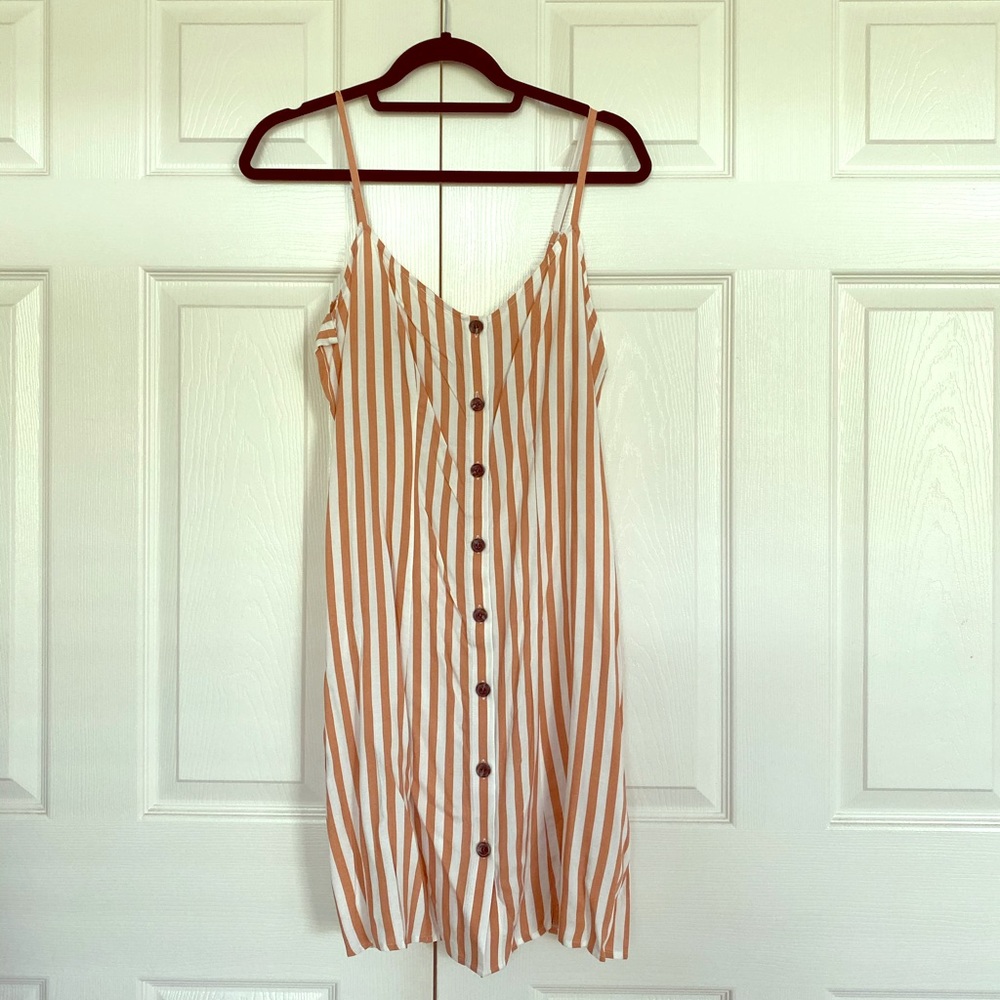 H&M tank striped dress